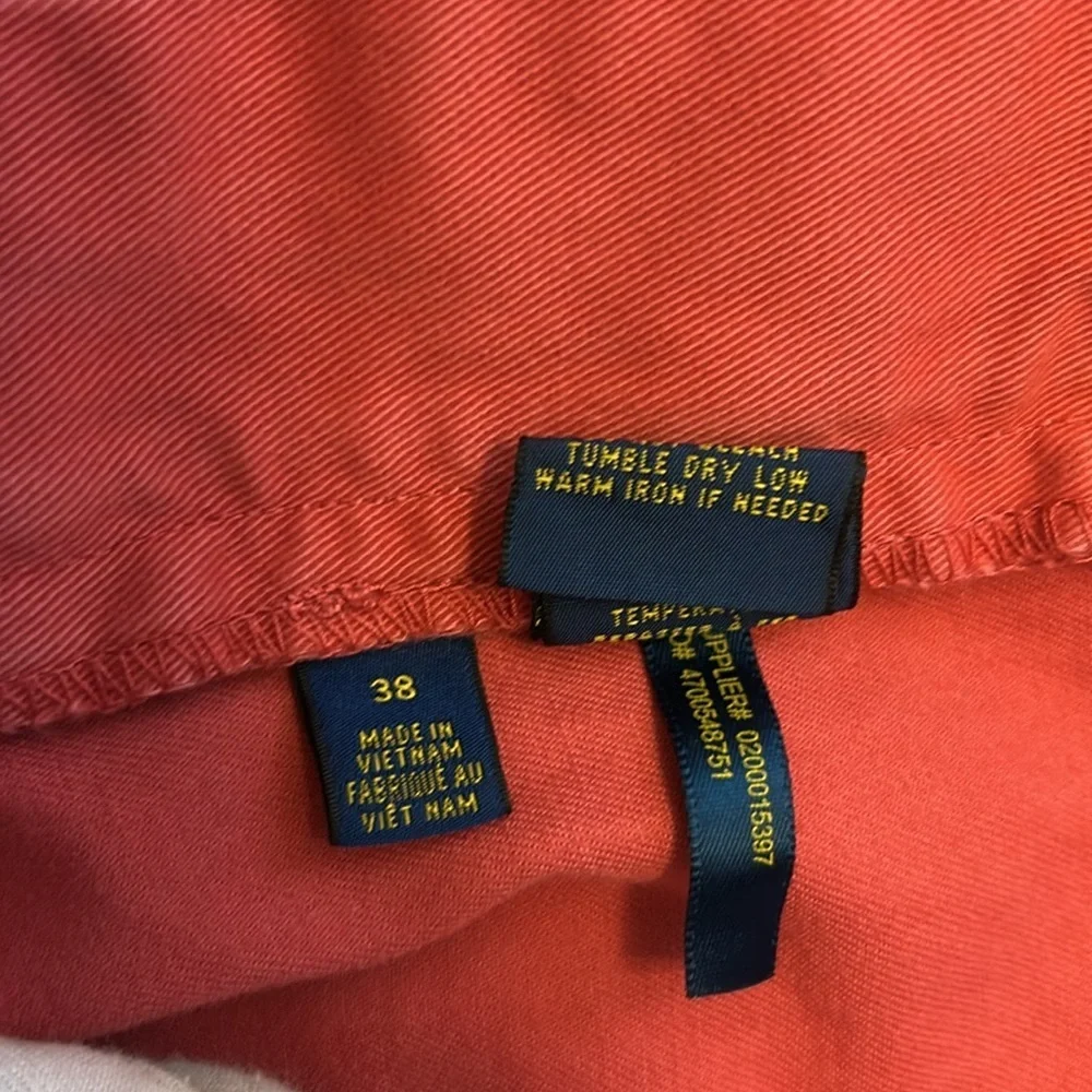 Bundle of 2 Polo Ralph Lauren Men’s Khaki Shorts Size Waist 38